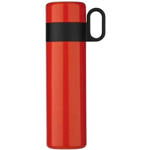 Thermofles met beker en handvat Rood 500 ml