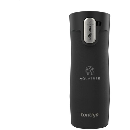 Contigo® West Loop 3.0 Travel Mug Thermosbeker Zwart 470 ml