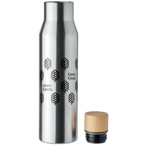 Dubbelwandige thermosfles Dudinka Zilver 500 ml