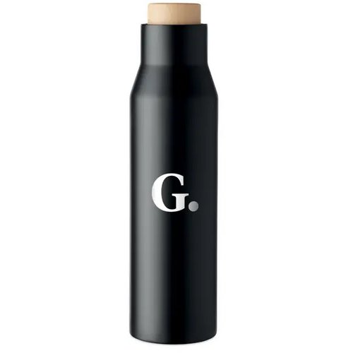 Dubbelwandige thermosfles Dudinka Zwart 500 ml