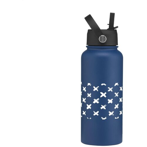 Eddy Rcs Recycled Steel Bottle 900 Ml Thermosfles Ocean Blue 900 ml