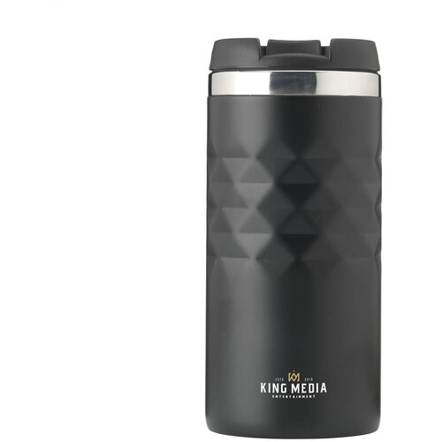 Geometric Mug Rcs Recycled Steel Thermosbeker Zwart 280 ml