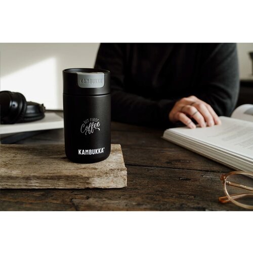 Kambukka® Olympus Thermosbeker Zwart 300 ml