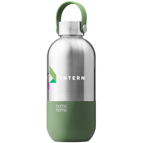 Noma Noma Recycled Steel Insulated Bottle 750 Ml Thermosfles Groen 750 ml