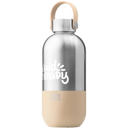 Noma Noma Recycled Steel Insulated Bottle 750 Ml Thermosfles Beige 750 ml