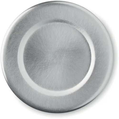 RVS thermosfles met bamboe Bruin 400 ml