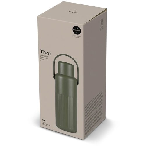 Sagaform Theo Thermosfles (gerecycled) Lichtgroen 1000 ml