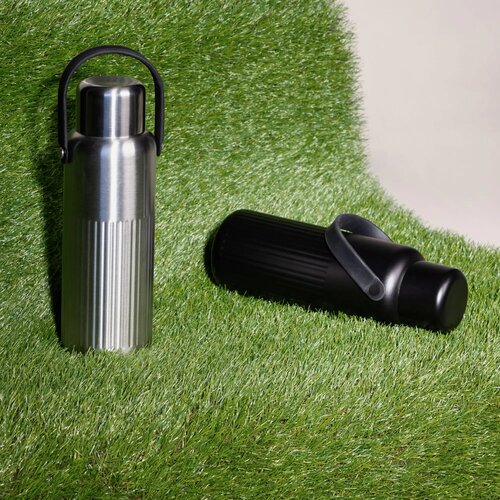 Sagaform Theo Thermosfles (gerecycled) Zwart 1000 ml