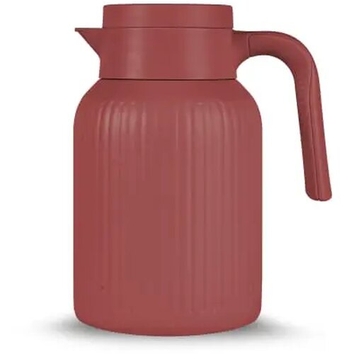 Sagaform Trine Thermoskan (gerecycled) Rood 1500 ml