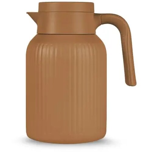 Sagaform Trine Thermoskan (gerecycled) Bruin 1500 ml