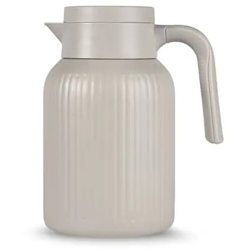 Sagaform Trine Thermoskan (gerecycled) Beige 1500 ml