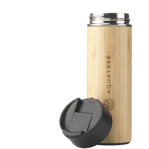 Sakura Bamboe Thermosfles/Thermosbeker Bamboe 360 ml