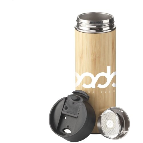 Sakura Bamboe Thermosfles/Thermosbeker Bamboe 360 ml