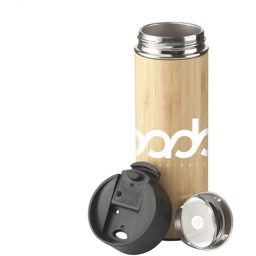 Sakura 360 Ml Bamboe Thermosfles/Thermosbeker Bamboe 360 ml