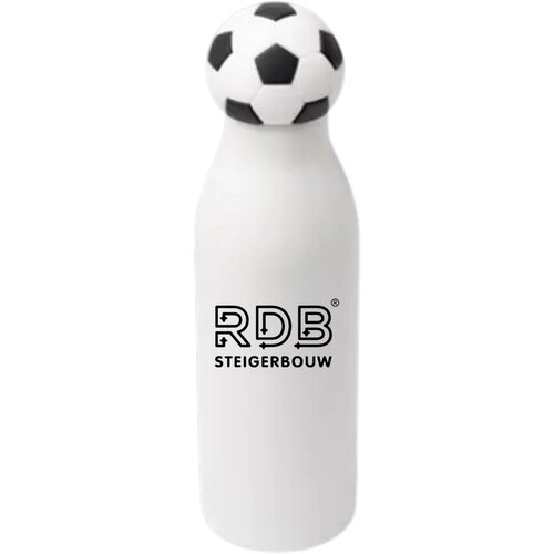 FAFIK Dubbelwandige RVS thermosfles zwart 550 ml