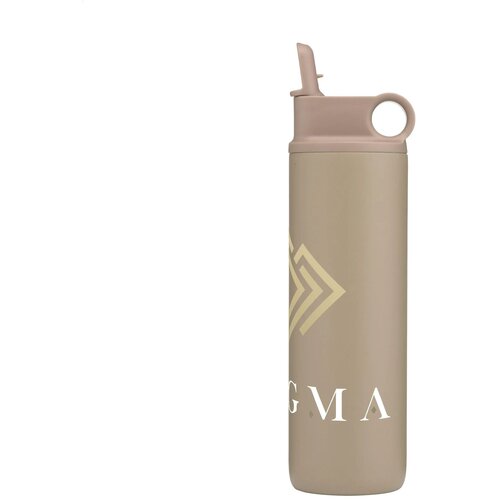 Bonny Rcs Recycled Steel Sportflask 800 Ml Drinkfles Beige 800 ml