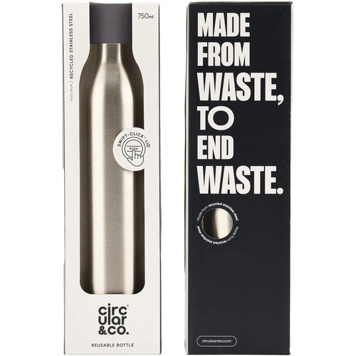 Circular&Co Recycled Stainless Steel Bottle 750 ml