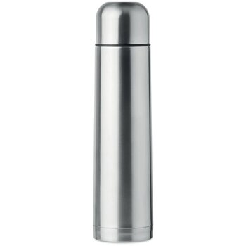 Dubbelwandige drinkfles Big chan mat zilver 900 ml Dubbelwandige drinkfles Big chan mat zilver 900 ml