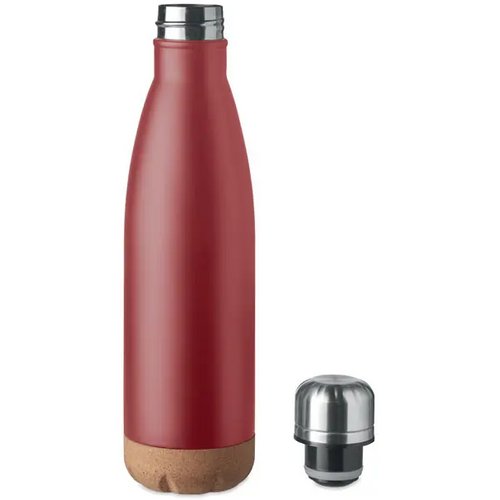 Dubbelwandige thermosfles Aspen cork Bordeaux 500 ml