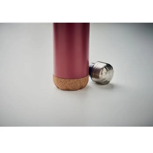 Dubbelwandige thermosfles Aspen cork Bordeaux 500 ml