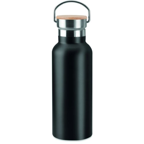 Dubbelwandige thermosfles Helsinki Zwart 500 ml 500 ml