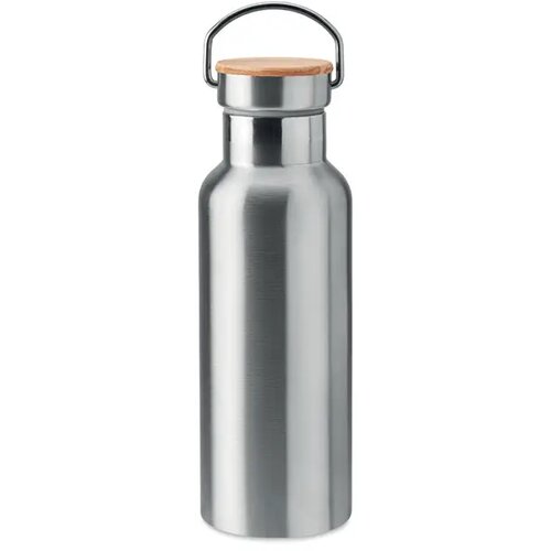 Dubbelwandige thermosfles Helsinki Zilver 500 ml