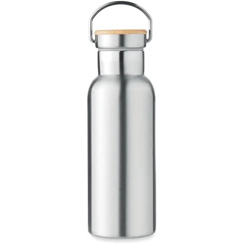 Dubbelwandige thermosfles Helsinki Zilver 500 ml