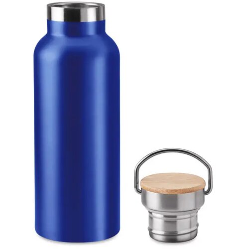 Dubbelwandige thermosfles Helsinki Blauw 500 ml