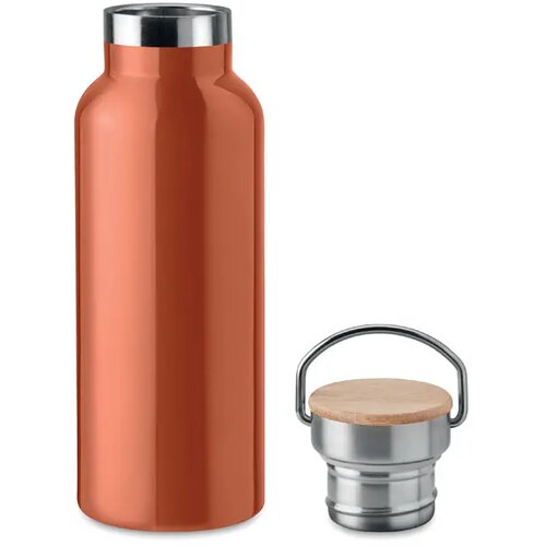 Dubbelwandige thermosfles Helsinki Oranje 500 ml