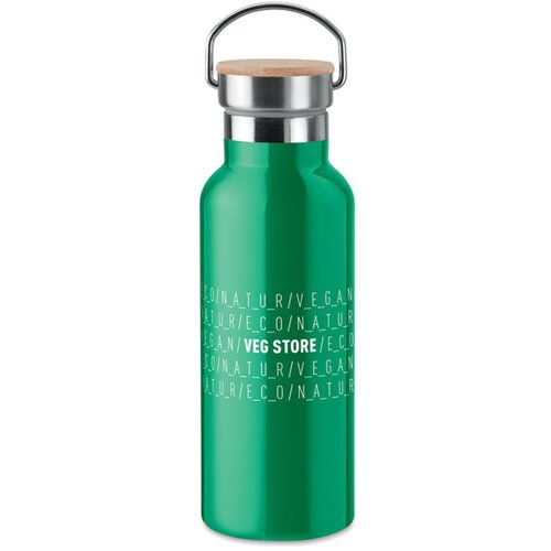 Dubbelwandige thermosfles Helsinki Groen 500 ml 500 ml