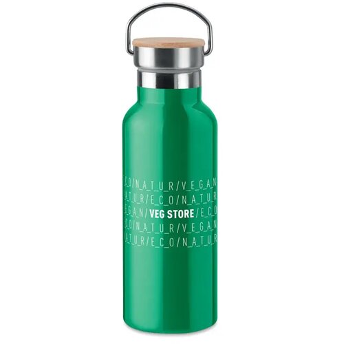 Dubbelwandige thermosfles Helsinki Groen 500 ml