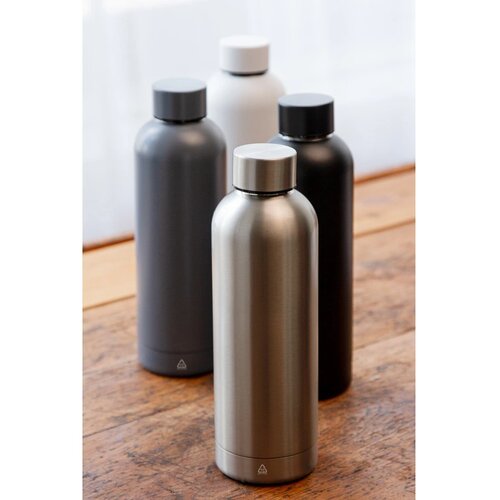 Gerecyclede Rvs Thermosfles (500 Ml) Wit 500 ml