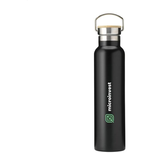 Nordvik Rcs Recycled Steel 750 Ml Drinkfles Zwart 750 ml