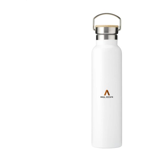 Nordvik Rcs Recycled Steel 750 Ml Drinkfles Wit 750 ml