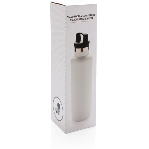 RVS thermosfles met infuser Wit 600 ml