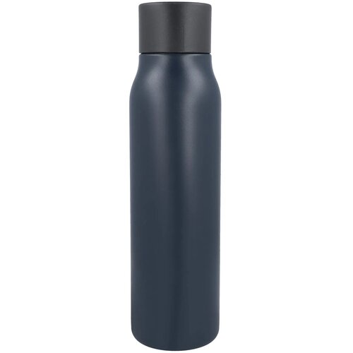 Thermofles matte finish met Caribiner 600ml grijs 600 ml