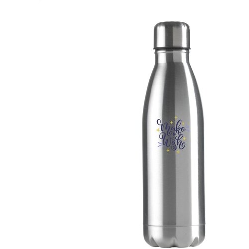 Topflask 500 Ml Waterfles Zilver 500 ml