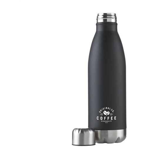 Topflask 500 Ml Waterfles Zwart 500 ml
