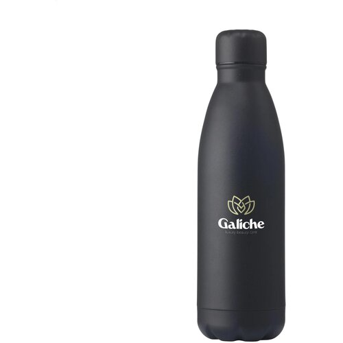 Topflask Premium Rcs Recycled Steel 500 Ml Drinkfles Zwart 500 ml
