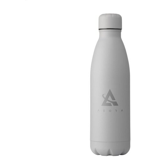 Topflask Premium Rcs Recycled Steel 500 Ml Drinkfles Lichtgrijs 500 ml